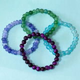 ADULTS Gemstone Beaded BRACELET Stretch Jewellery