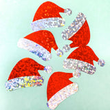 holo holographic foil foiled laser sticker stickers seals seals packaging supplies uk cute kawaii Christmas festive snowman snowmen tree trees gingerbread men man snowflake santa hat hats big large jumbo