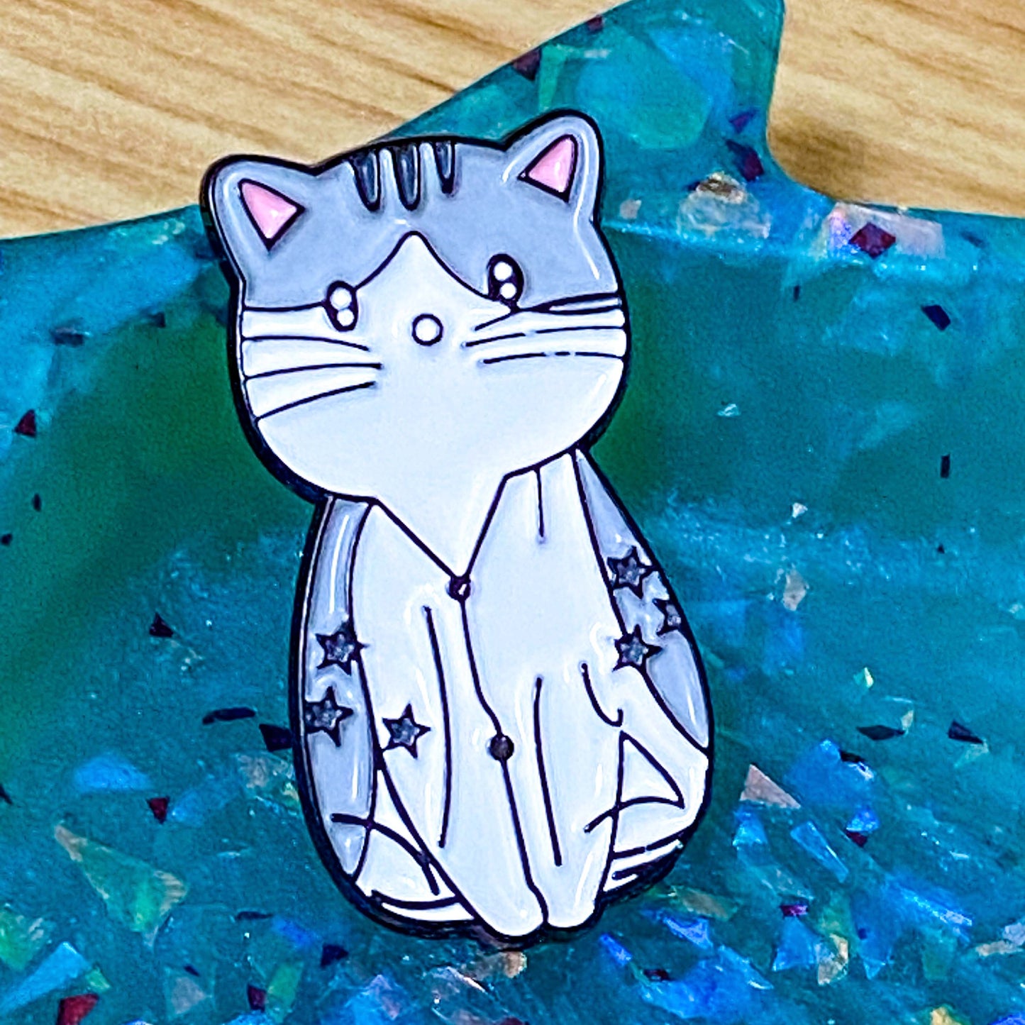 KAWAII CAT Enamel PIN BROOCH Badge
