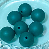 snow globe globes snowglobe white green blue pattern patterned silicone bead beads jumbo large big chunky 27mm 15mm round deep christmas festive decorative beaded pen pens make your own jewellery keyring uk cute kawaii craft supplies tree trees 