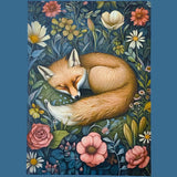 floral flower animal animals cute kawaii postcard postcards cards dark rich opulent illustrations art uk stationery supplies planner addict shop store cat kitten badger mouse rat hedgehog frog fox owl bird woodpecker rabbit bunny bear beautiful individual deep colours ornate snail