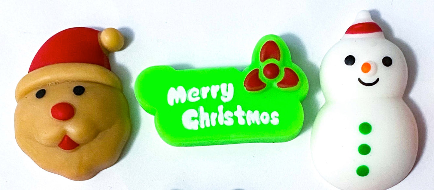 CHRISTMAS Pocket SQUISHY Cute Stress Toy