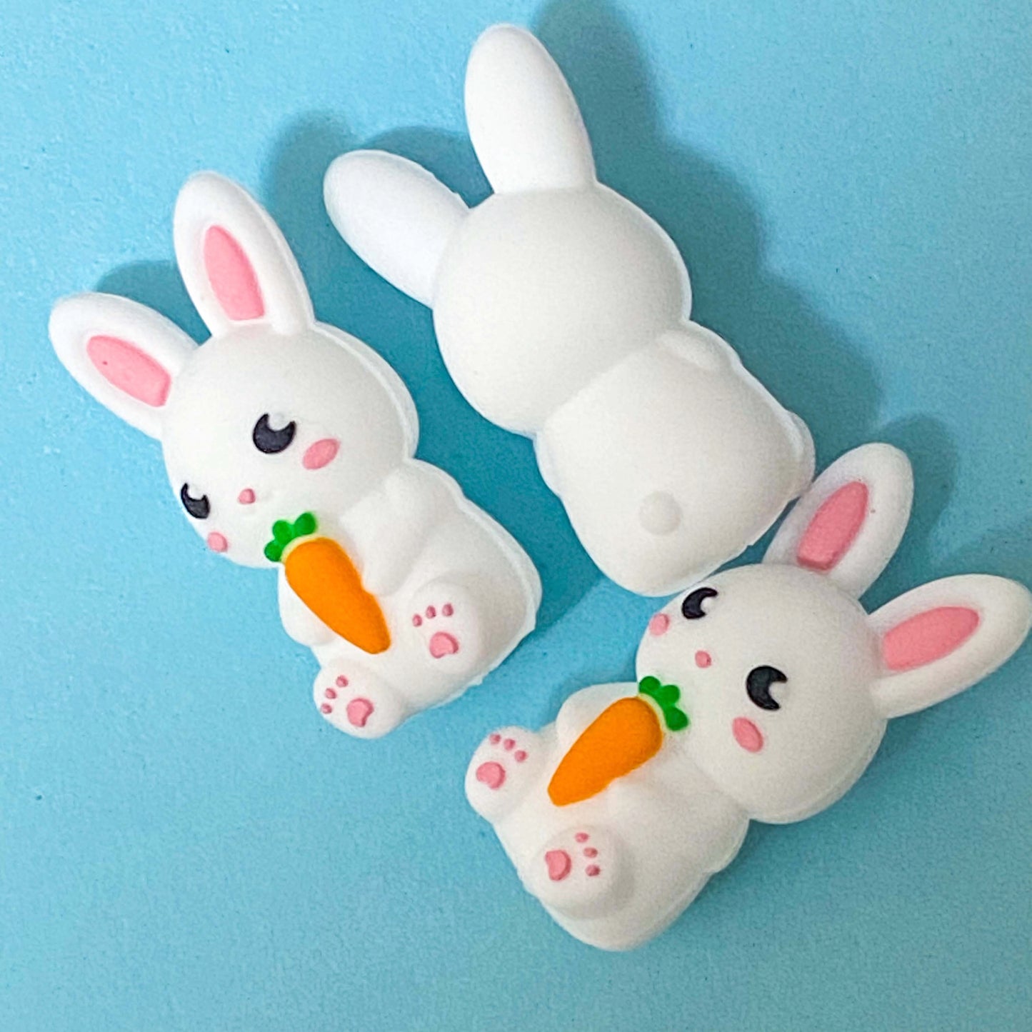 easter spring fun cute kawaii bead beads jumbo large silicone soft touch flocked furry fuzzy 12mm 11mm spacer spacers bunny rabbit bunnies egg eggs cockerel cockerell chicken pink lemon yellow blue pretty beaded pen build your own uk stationery craft supplies shop store