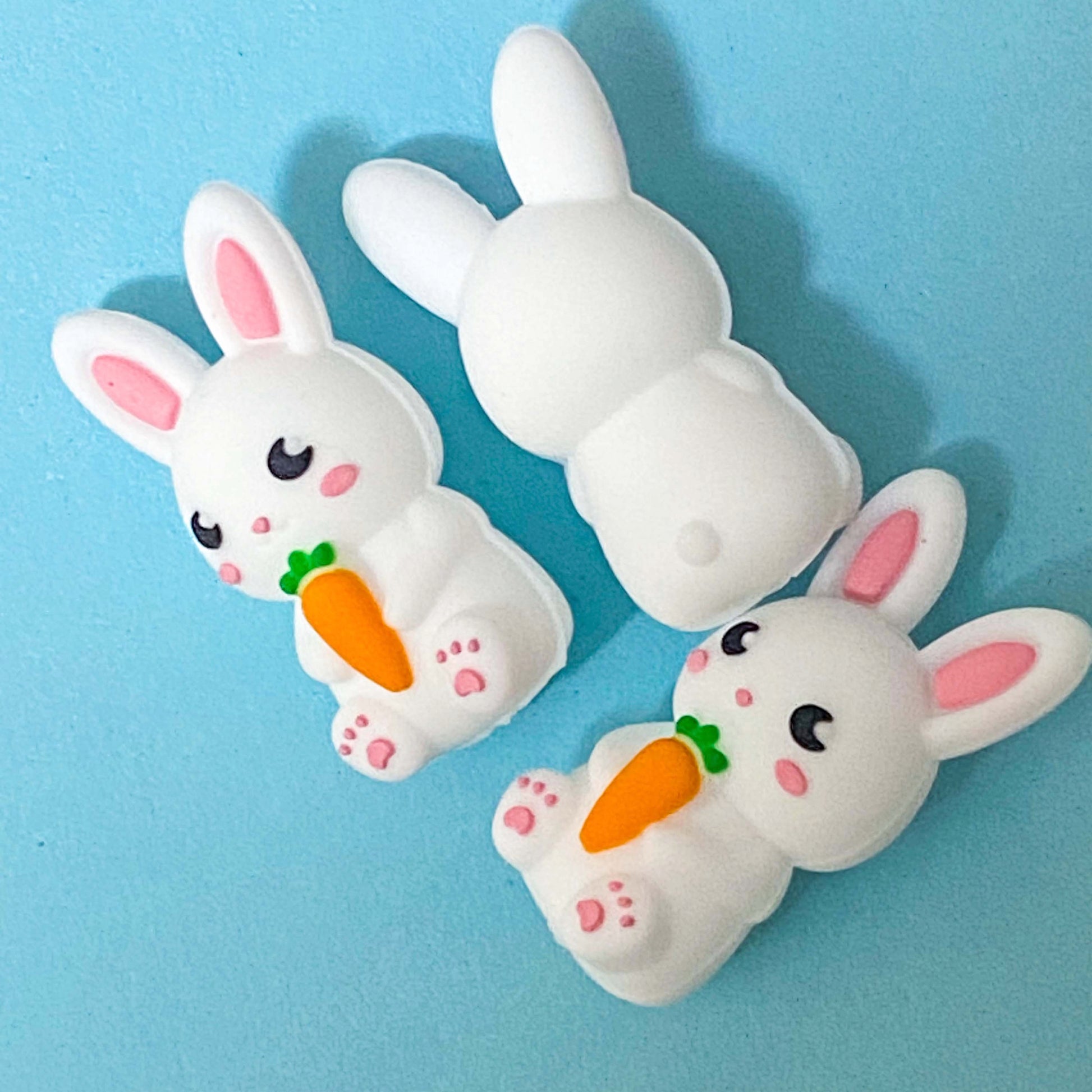 easter spring fun cute kawaii bead beads jumbo large silicone soft touch flocked furry fuzzy 12mm 11mm spacer spacers bunny rabbit bunnies egg eggs cockerel cockerell chicken pink lemon yellow blue pretty beaded pen build your own uk stationery craft supplies shop store