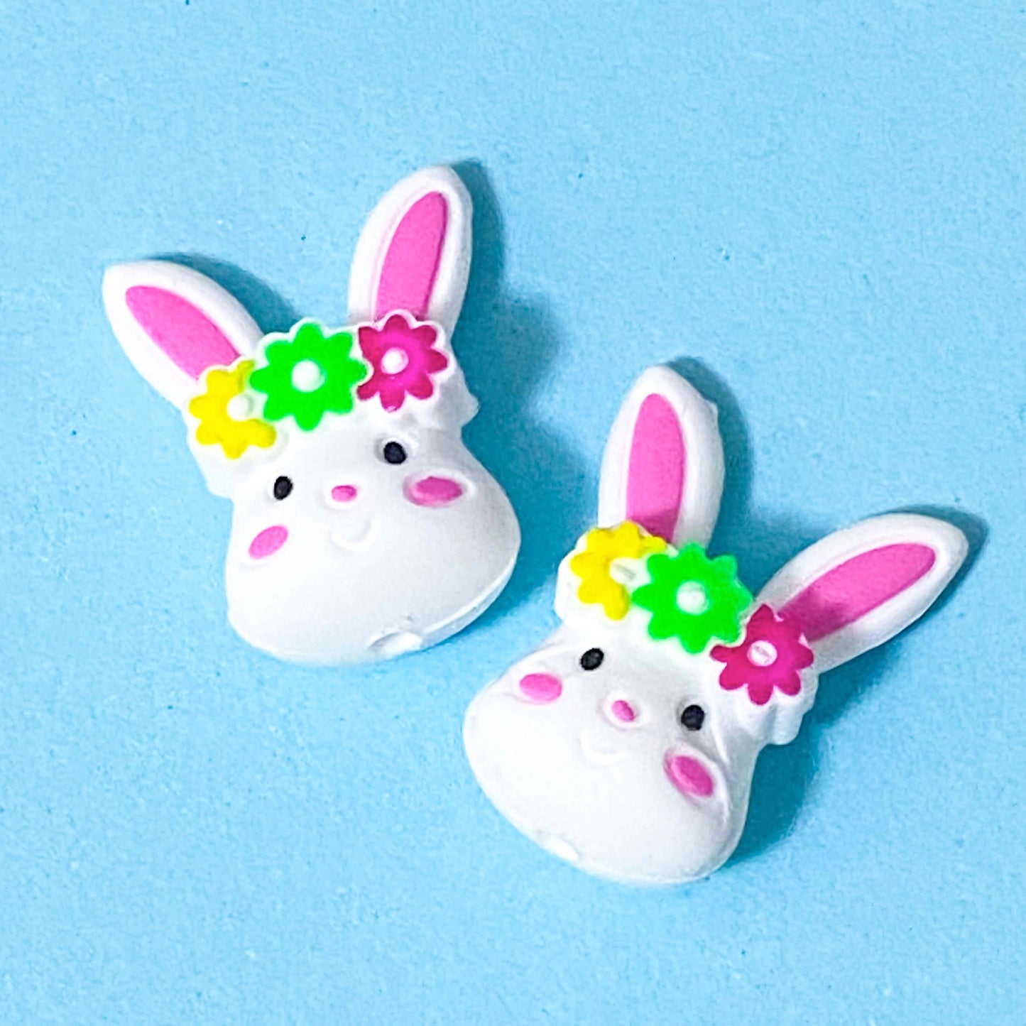 easter spring fun cute kawaii bead beads jumbo large silicone soft touch flocked furry fuzzy 12mm 11mm spacer spacers bunny rabbit bunnies egg eggs cockerel cockerell chicken pink lemon yellow blue pretty beaded pen build your own uk stationery craft supplies shop store