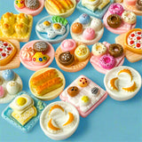 japan japanese food foods plate plates meal meals kawaii resin flatback flat back fb fbs resins craft supplies shop store uk pretty buns cake cakes pancake sushi fish rolls pretty embellishment