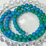 dyed agate quartzite quartz chryoscolla blue green lilac cream peach pink green gold small 6mm gemstone gem bead beads uk cute kawaii craft supplies shop store pretty