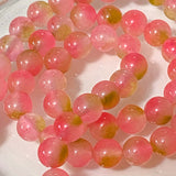 dyed agate quartzite quartz chryoscolla blue green lilac cream peach pink green gold small 6mm gemstone gem bead beads uk cute kawaii craft supplies shop store pretty