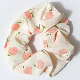 FRUITS Chiffon HAIR SCRUNCHIES- 15 Summery Designs!