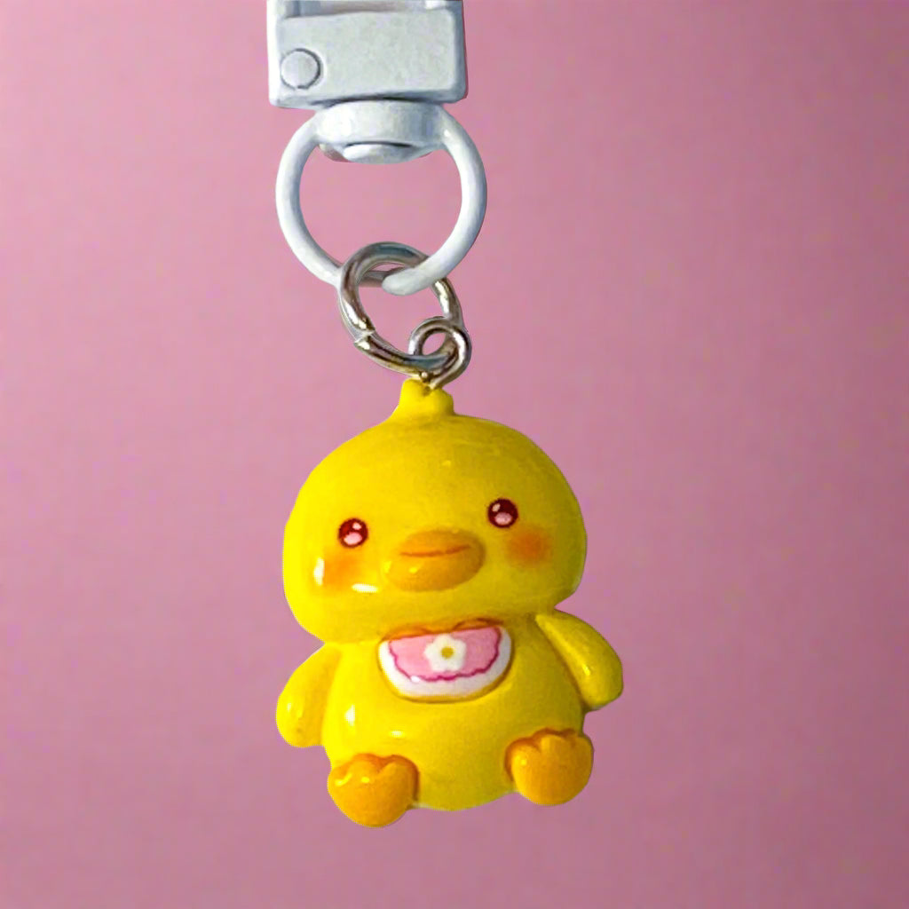 uk cute kawaii keyring keyrings bag charm charms clip clips key ring chain metal resin animal animals gift gifts shop store panda bear pandas bears cat cats penguin  penguins dog puppy chicken chick capybara duck