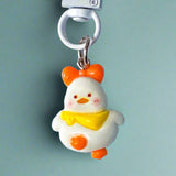 uk cute kawaii keyring keyrings bag charm charms clip clips key ring chain metal resin animal animals gift gifts shop store panda bear pandas bears cat cats penguin  penguins dog puppy chicken chick capybara