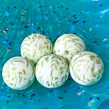 silicone bead beads floral summer tropical vibes flamingo palm tree leaf leaves green lilac orange mustard yellow hibiscus flower flowers floral yellow patterned jumbo big large uk cute kawaii craft supplies shop store 30mm