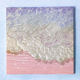 NEW PINK & LILAC Oil Painting Nature Art Sticky Memo Pad 40 Sheets