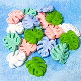 TROPICAL FLAMINGO Themed SILICONE BEADS