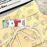 fox polar bear reindeer penguin long tall sticker stickers seal seals uk cute kawaii christmas festive packaging supplies uk cute kawaii bag seals food fun 