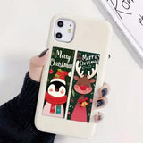 CHRISTMAS TALL STICKER SEALS x 12 Party Bag Stickers/Decorative Seals