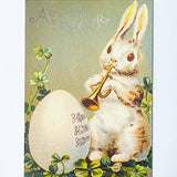 spring postcard postcards car cards greetings easter springtime flower flowers nature rabbit rabbits bunny bunnies nostalgia vintage retro old fashioned drawings sepia distressed chick uk cute kawaii stationery gifts sticker stickers seals envelopes envelope