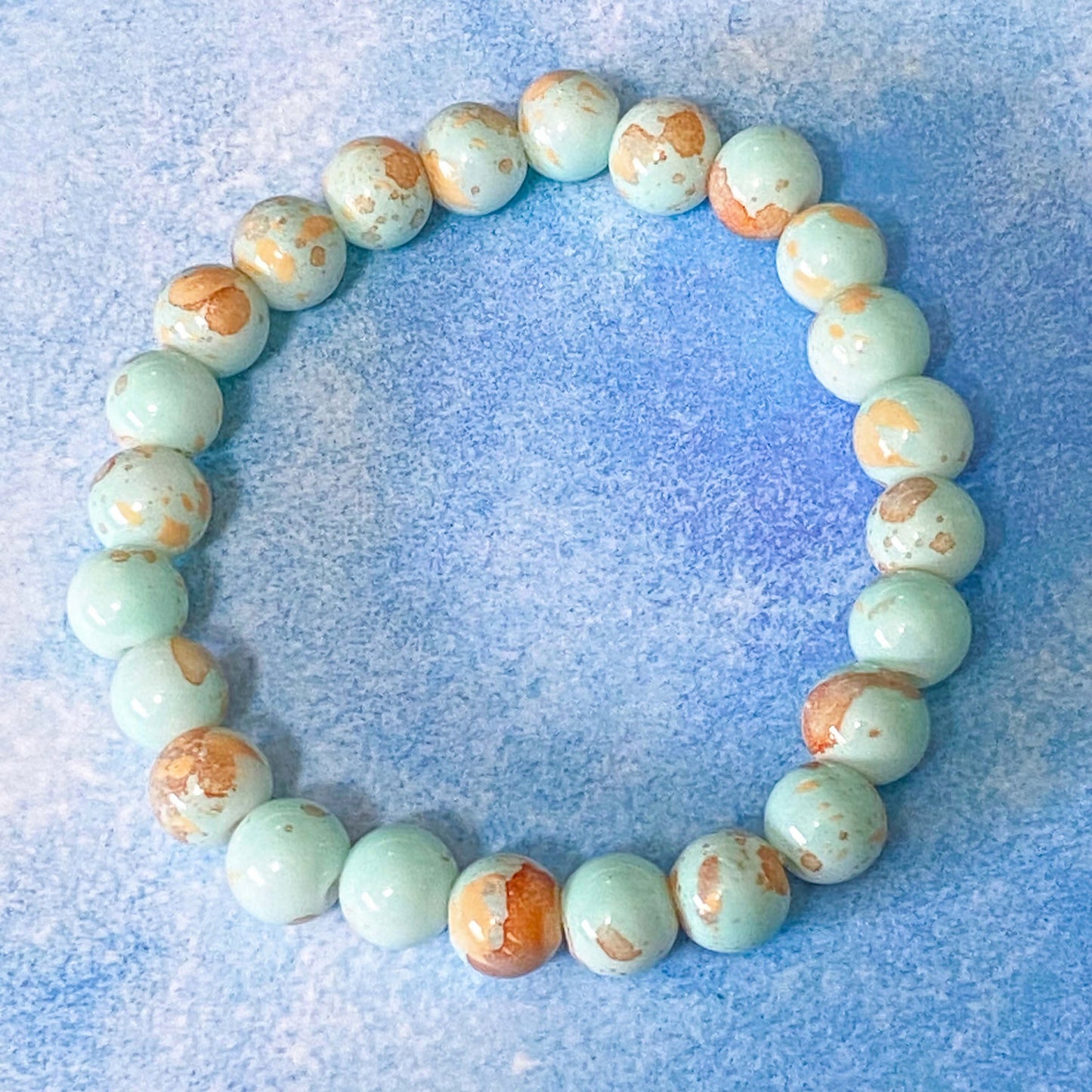 ADULTS Gemstone Beaded BRACELET Stretch Jewellery