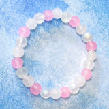 ADULTS Gemstone Beaded BRACELET Stretch Jewellery
