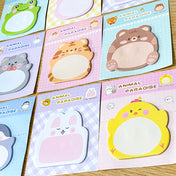 memo memos sticky note notes pad cute kawaii animal animals paradise bear bears frog frogs rabbit rabbits bunny chick chicks pig pigs penguin penguins tiger tigers cat cats kitty uk stationery shop store supplies planner addict bargain cheap