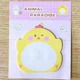 memo memos sticky note notes pad cute kawaii animal animals paradise bear bears frog frogs rabbit rabbits bunny chick chicks pig pigs penguin penguins tiger tigers cat cats kitty uk stationery shop store supplies planner addict bargain cheap