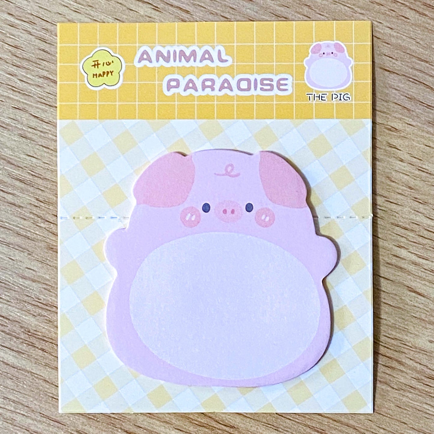 memo memos sticky note notes pad cute kawaii animal animals paradise bear bears frog frogs rabbit rabbits bunny chick chicks pig pigs penguin penguins tiger tigers cat cats kitty uk stationery shop store supplies planner addict bargain cheap