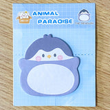 memo memos sticky note notes pad cute kawaii animal animals paradise bear bears frog frogs rabbit rabbits bunny chick chicks pig pigs penguin penguins tiger tigers cat cats kitty uk stationery shop store supplies planner addict bargain cheap