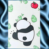 kawaii japanese panda pandas postcard postcards card post cards greetings individual cute kawaii stationery shop store uk green blue black and white bright colourful present gift gifts