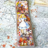 long narrow alice sticker sheets for journaling and scrapbooking