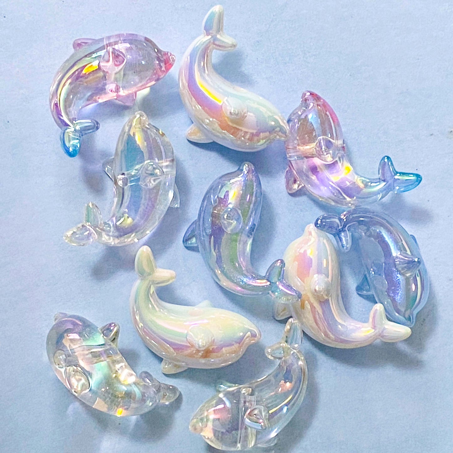 iridescent pearl pearly pearlescent ab aurora borealis bead beads shimmer shimmery craft supplies jumbo large big uk cute kawaii crafts butterfly butterflies flower flowers round 16mm 15mm 30mm huge dolphin dolphins clear heart hearts shop store make your own beaded pen pens 
