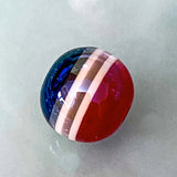large jumbo big chunky acrylic bead beads 15mm 16mm round striped stripy rainbow checked patterned uk cute kawaii craft supplies shop store bargain iridescent shimmer shimmery ab make your own beaded pen pens jewellery