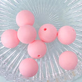 pink and white christmas fir tree trees festive winter silicone bead beads uk cute kawaii craft supplies beaded pen pens make your own jewellery supplies pretty pastel jumbo large big beads pattern patterned