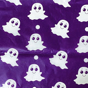 deep dark purple tissue paper sheet sheets spooky ghost ghosts white plum halloween craft supplies shop store packaging gift gifts wrap wrapping pretty colourful