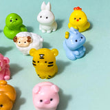 small mini animal animals resin resins miniature miniatures figurine figurines 3d model cute kawaii uk gift gifts crafts supplies shop store pig cow dog horse tiger snake sheep ram chick iguana monkey koala chick rabbit