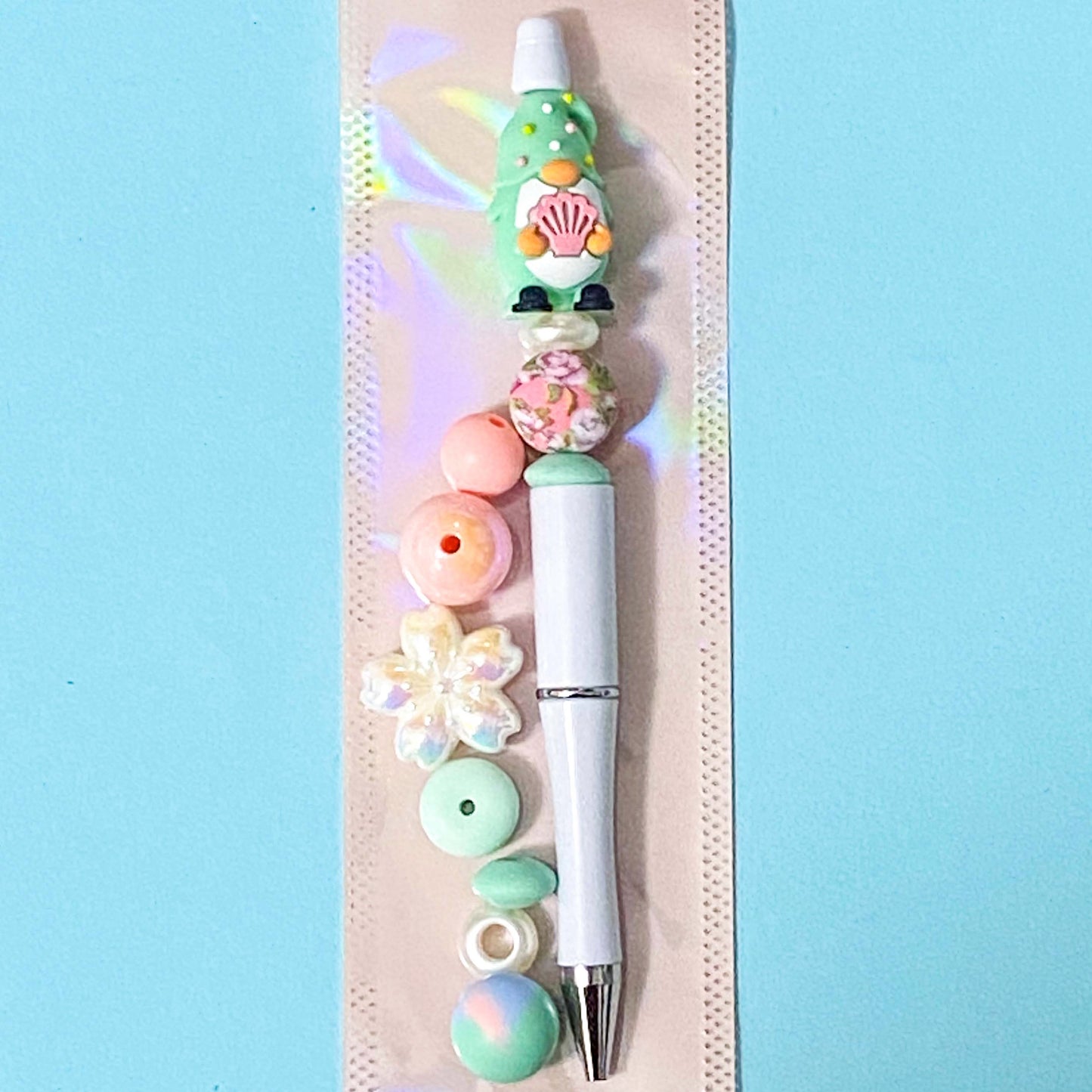🐥SPRING DIY PEN SET🐥 Inc Extra Beads For Personalisation & Pen Refill