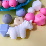 JUMBO DINOSAUR & ANIMALS SILICONE BEADS