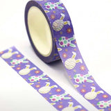 10m floral flower flowers cat cats kitty purple lilac sunflower avocado avocados pink green washi tape tapes long uk cute kawaii craft supplies stationery shop store planner addict pretty tapes easter