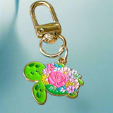 cute animal animals enamel metal gold tine clip clips key keyring keychain bag charm charms turtle white cat dog puppy kitten hedgehog fox uk stationery gift gifts shop store pretty fun bargain present floral flowers blossom spring
