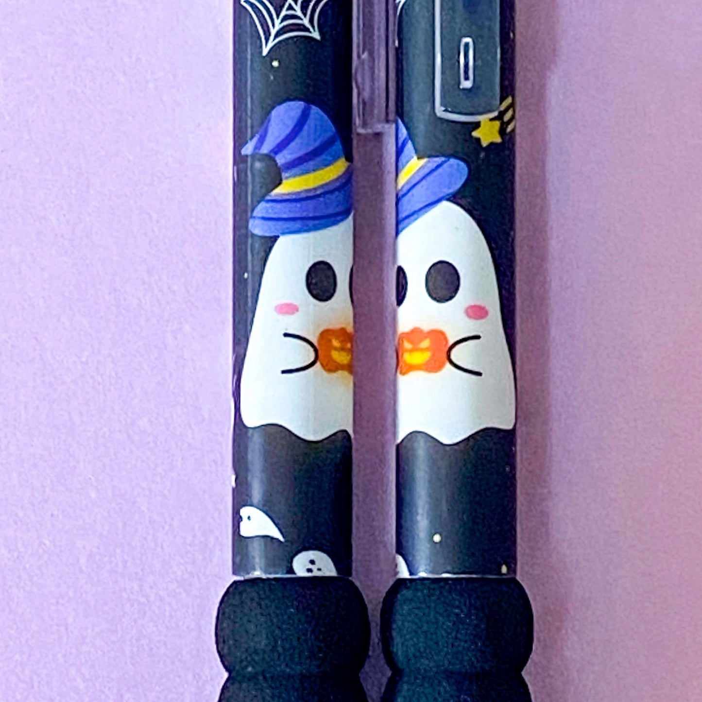HALLOWEEN Black Fineline PEN Soft Grip 0.5mm