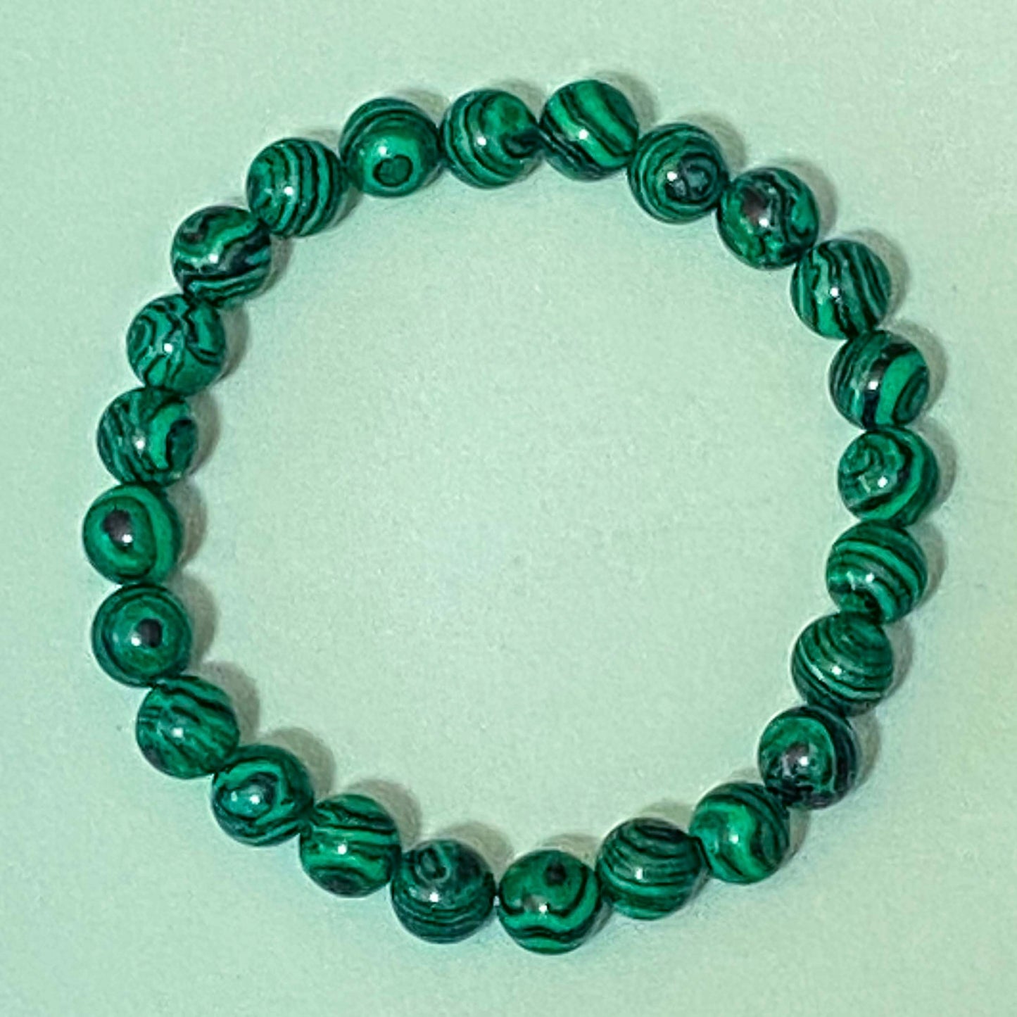 ADULTS Gemstone Beaded BRACELET Stretch Jewellery