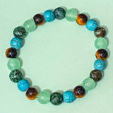 ADULTS Gemstone Beaded BRACELET Stretch Jewellery