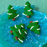 CHRISTMAS SILICONE BEADS 15mm to 32mm -Santa Tree Animals Cookie +