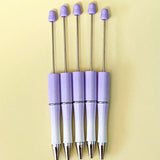 ombre pen pens base blank uk cute kawaii stationery beaded pen make your own build create gift gifts glitter glittery bases black ball[point ink stationery shop lilac green orange pastel rainbow ombre gradient