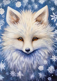 winter wintry snow snowy frost ice cold animal animals postcard postcards cards post card uk cute kawaii stationery supplies shop store blue deer moose fox arctic seal seals bear polar bears bunny rabbit rabbits hare owl owls deer leopard penguin raccoon