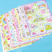 PASTEL PETS- Matte Sticker Sheet of Kawaii Fun!