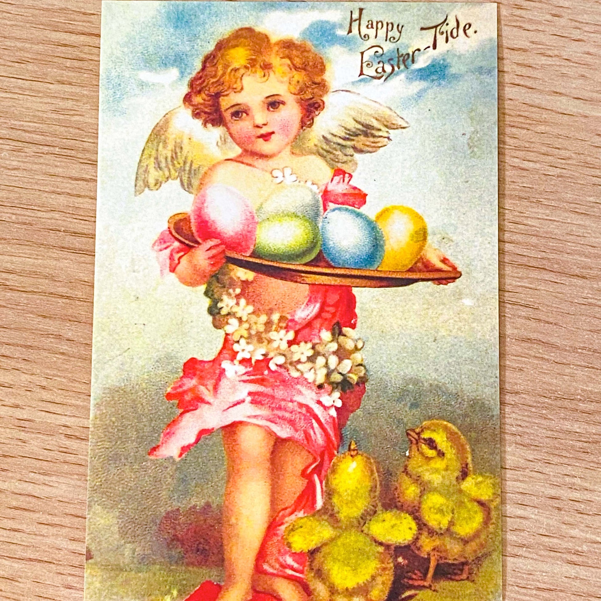 easter card cards post postcard greetings happy spring victorian vintage retro nostalgic uk cute kawaii stationery gift gifts shop store rabbit bunny chick chicks cross religious lamb lambs sheep hen floral flower flowers pretty yellow blue pink angel angels 
