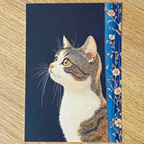 CHINOISERIE CAT Individual Opulent POSTCARD