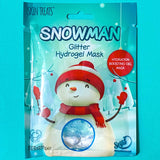 face mask masks sheet printed moisturising nourishing hydrating hydrogel glitter snowman snowmen mrs claus santa mr father christmas festive gift gifts beauty uk cute kawaii milk collagen pack packs soothing shop store stocking filler fillers fun kids her