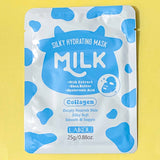 face mask masks sheet printed moisturising nourishing hydrating hydrogel glitter snowman snowmen mrs claus santa mr father christmas festive gift gifts beauty uk cute kawaii milk collagen pack packs soothing shop store stocking filler fillers fun kids her