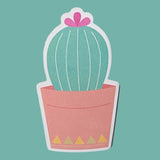 cacti cactus plant plants succulent pot pots memo memos pad sticky note notes sheet cute kawaii stationery uk gift gifts stocking filler fillers green 